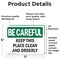 Signmission Safety Culture Sign, 7 in Width, Vinyl Decal, Rectangle OS-2PACK-BC-D-57-L-10033 - alternate 4